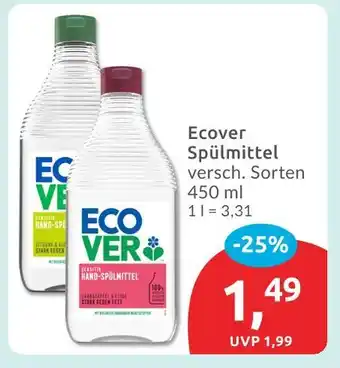 Budni Ecover spülmittel Angebot