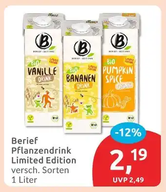 Budni Berief bio vanille drink Angebot