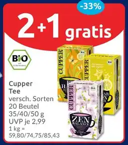 Budni Cupper tee Angebot