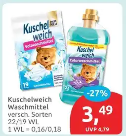 Budni Kuschelweich vollwaschmittel Angebot