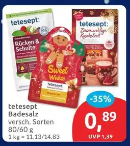 Budni Tetesept badesalz rücken & schulter Angebot