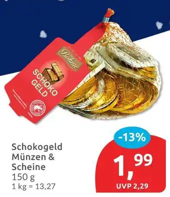 Budni Böhme schokogeld münzen & scheine Angebot