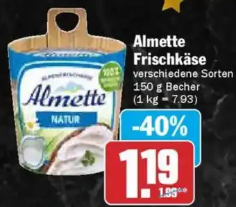 AEZ Almette Frischkäse Angebot