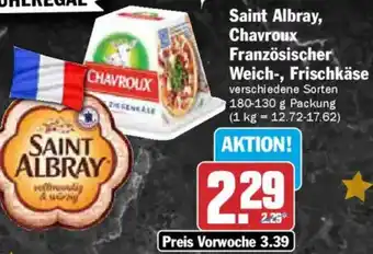 AEZ Saint Albray, Chavroux Französischer Weich-, Frischkäse Angebot