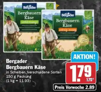 AEZ Bergader Bergbauern Käse Angebot