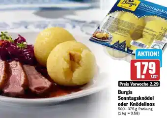 AEZ Burgis Sonntagsknödel oder Knödelinos Angebot