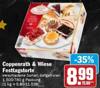 AEZ Coppenrath & Wiese Festtagstorte Angebot