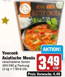 AEZ Youcook Asiatische Menüs Angebot