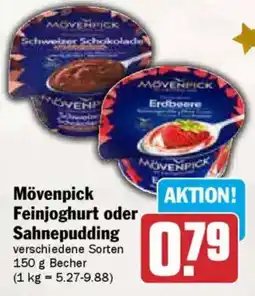 AEZ Mövenpick Feinjoghurt oder Sahnepudding Angebot