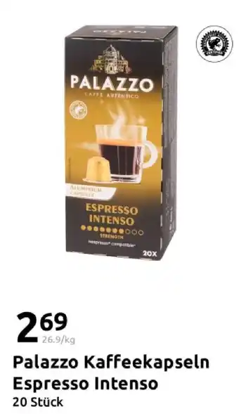 Action Palazzo kaffeekapseln espresso intenso Angebot
