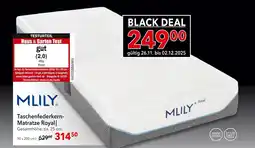 Matratzen Concord Mlily taschenfederkern-matratze royal Angebot