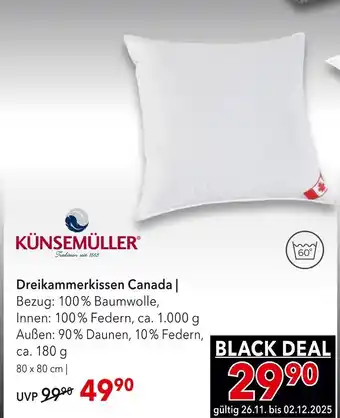 Matratzen Concord Dreikammerkissen canada Angebot