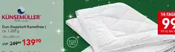 Matratzen Concord Künsemüller duo-steppbett kamelhaar Angebot