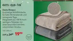 Matratzen Concord Decke sherpa Angebot