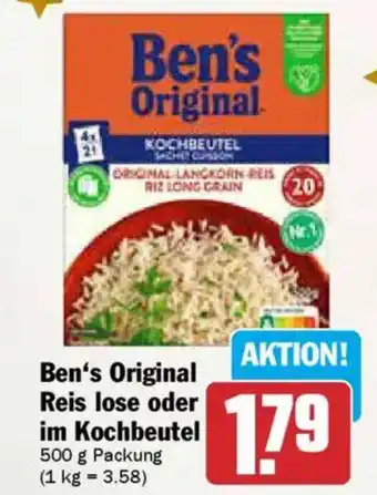 AEZ Ben's Original Reis lose oder im Kochbeutel Angebot