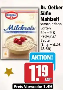 AEZ Dr. Oetker Süße Mahlzeit Angebot
