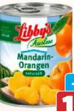 AEZ Libby's Natursüß-/ Mandarin Orangen, Pfirsichhälften oder Frucht- Cocktail Angebot