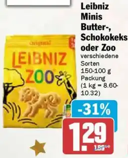 AEZ Leibniz Minis Butter-, Schokokeks oder Zoo Angebot