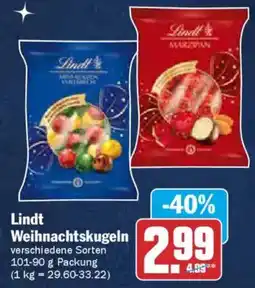 AEZ Lindt Weihnachtskugeln Angebot