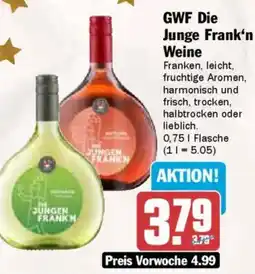 AEZ GWF Die Junge Frank'n Weine Angebot