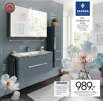Zurbrüggen Sadena badkombination köln Angebot
