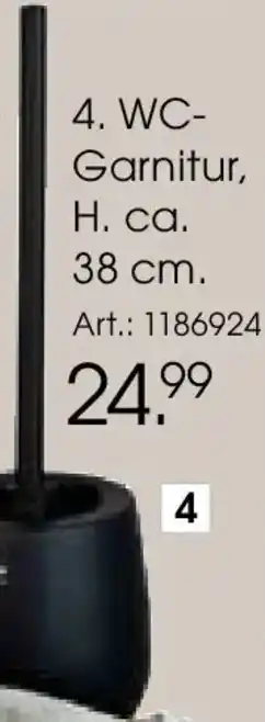 Zurbrüggen WC- Garnitur Angebot