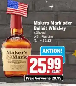 AEZ Makers Mark oder Bulleit Whiskey Angebot