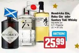AEZ Hendricks Gin, Roku Gin oder Suntory Toki Whisky Angebot