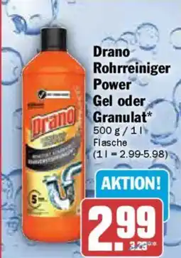 AEZ Drano Rohrreiniger Power Gel oder ran Granulat Angebot