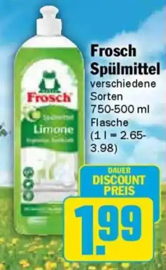 AEZ Frosch Spülmittel Angebot