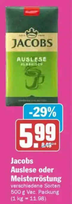 AEZ Jacobs Auslese oder Meisterröstung Angebot