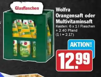 AEZ Wolfra Orangensaft oder Multivitaminsaft Angebot
