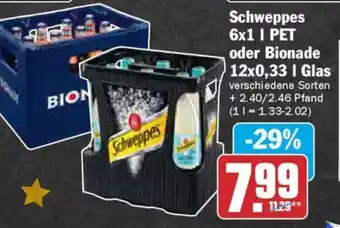 AEZ Schweppes oder Bionade Angebot