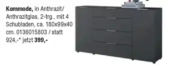 Opti Wohnwelt Kommode, in Anthrazit/ Angebot