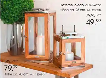 Zurbrüggen Laterne Toledo Angebot