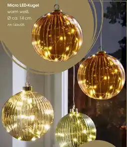 Zurbrüggen Micro LED-Kugel Angebot