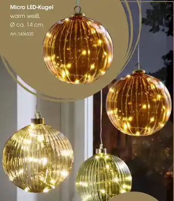 Zurbrüggen Micro LED-Kugel Angebot