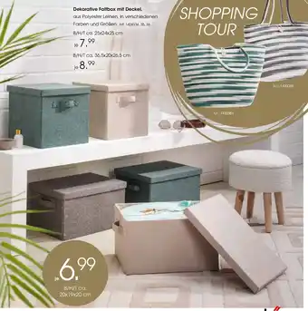 Zurbrüggen Dekorative Faltbox mit Deckel Angebot