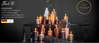 Zurbrüggen Fink Stumpenkerzen Angebot