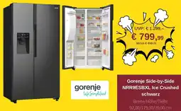 Poco Gorenje Side-by-Side NRR9ESBXL Ice Crushed schwarz Angebot