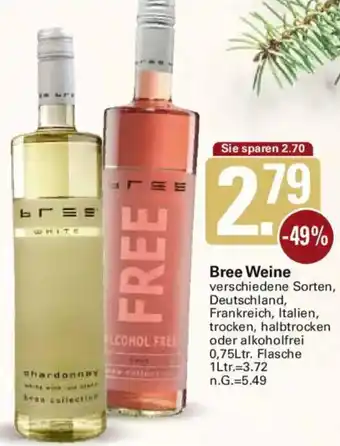 WEZ Bree Weine Angebot