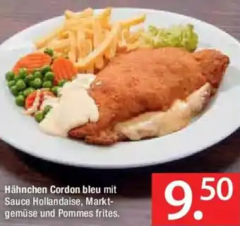 Zurbrüggen Hähnchen Cordon bleu mit Sauce Hollandaise Angebot