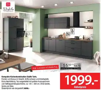 Zurbrüggen Stylife Kompakte Küchenkombination Stylife Turin Angebot