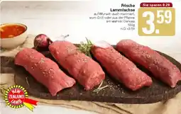 WEZ Frische Lammlachse Angebot