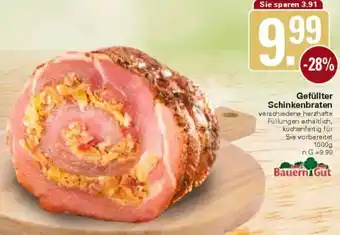 WEZ Bauern Gut Gefüllter Schinkenbraten Angebot