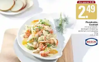 WEZ BEECK Flusskrebs Cocktail Angebot