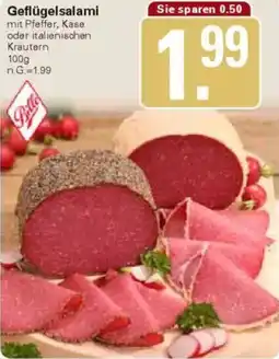 WEZ Bille Geflügelsalami Angebot