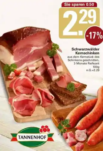 WEZ TANNENHOF Schwarzwälder Kernschinken Angebot