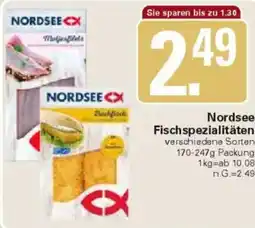 WEZ Nordsee Fischspezialitäten Angebot