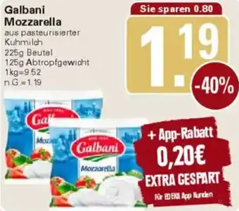 WEZ Galbani Mozzarella Angebot